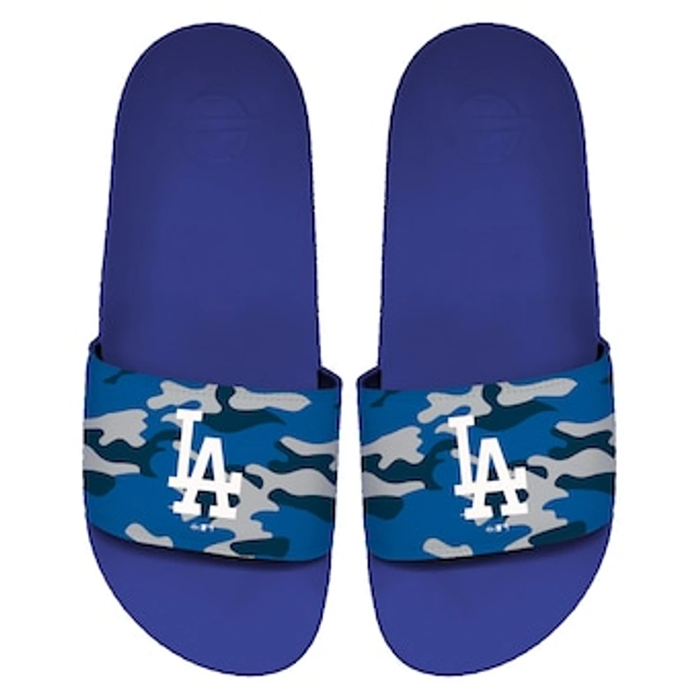 Men's ISlide Los Angeles Dodgers Camo Motto Slide Sandals