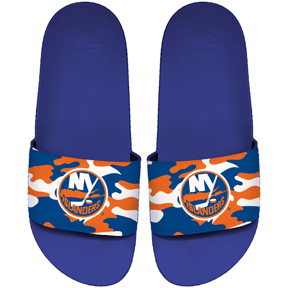 Men's ISlide New York Islanders Camo Motto Slide Sandals