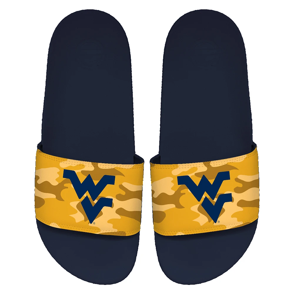 Youth ISlide West Virginia Mountaineers Camo Motto Slide Sandals