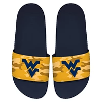 Youth ISlide West Virginia Mountaineers Camo Motto Slide Sandals