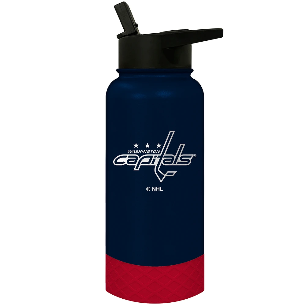Washington Capitals 32oz. Logo Thirst Hydration Water Bottle