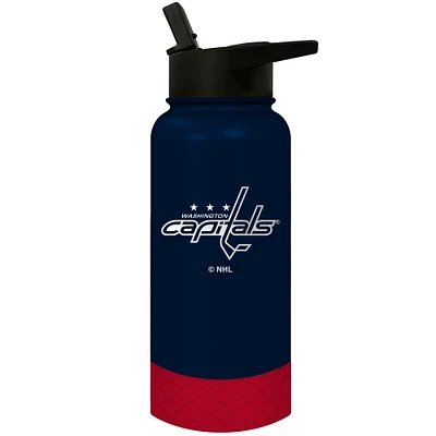 Washington Capitals 32oz. Logo Thirst Hydration Water Bottle