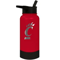 Cincinnati Bearcats 32oz. Logo Thirst Hydration Water Bottle