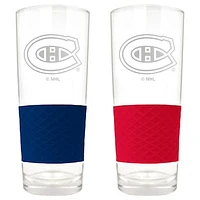 Montreal Canadiens 22oz. Logo Score Pint Glass Two-Piece Set