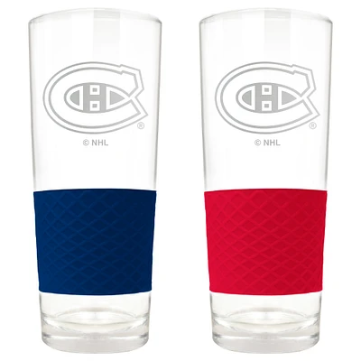 Montreal Canadiens 22oz. Logo Score Pint Glass Two-Piece Set