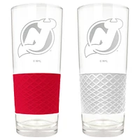 New Jersey Devils 22oz. Logo Score Pint Glass Two-Piece Set