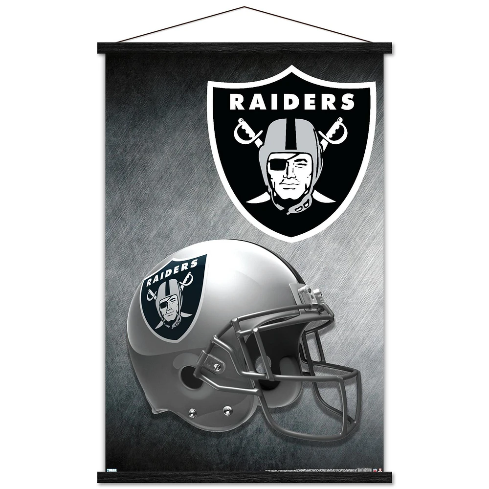 Las Vegas Raiders 22.4'' x 34'' Magnetic Framed Poster