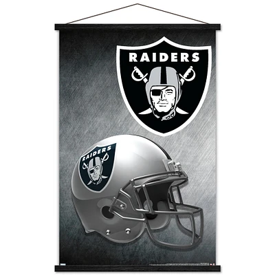 Las Vegas Raiders 22.4'' x 34'' Magnetic Framed Poster