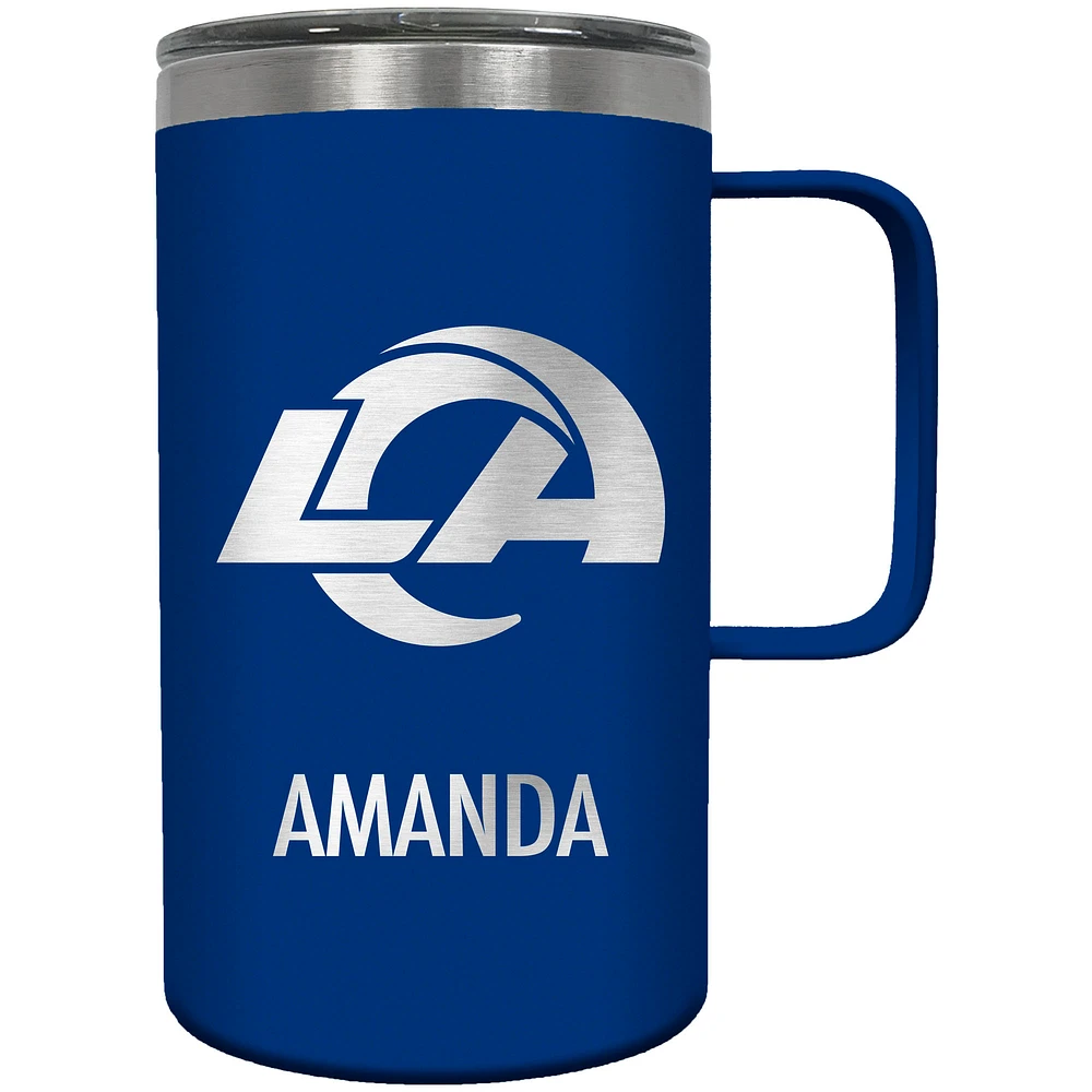 Los Angeles Rams 18oz. Personalized Hustle Mug