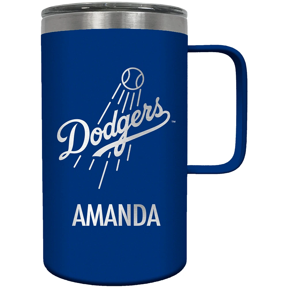 Los Angeles Dodgers 18oz. Personalized Hustle Mug
