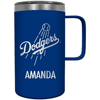 Los Angeles Dodgers 18oz. Personalized Hustle Mug