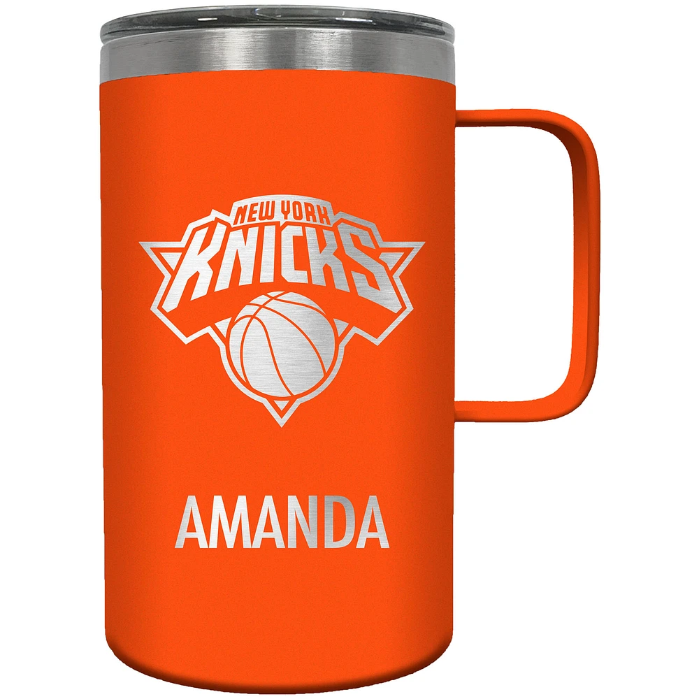 New York Knicks 18oz. Personalized Hustle Mug