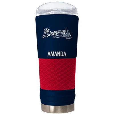 Atlanta Braves 24oz. Personalized Team Color Draft Tumbler