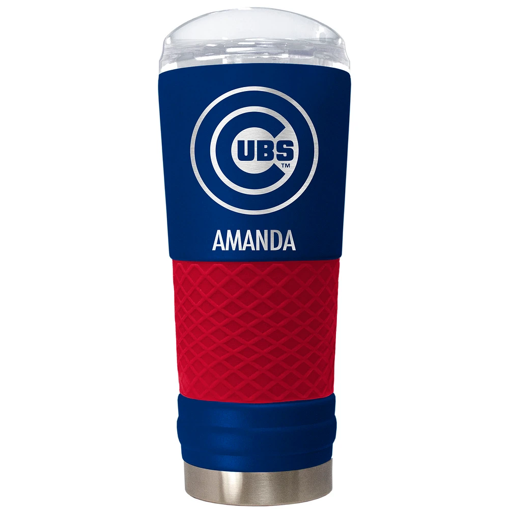Chicago Cubs 24oz. Personalized Team Color Draft Tumbler