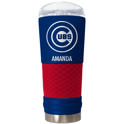 Chicago Cubs 24oz. Personalized Team Color Draft Tumbler