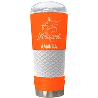 Miami Marlins 24oz. Personalized Team Color Draft Tumbler