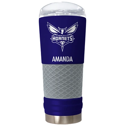 Charlotte Hornets 24oz. Personalized Team Color Draft Tumbler