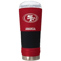 San Francisco 49ers 24oz. Personalized Team Color Draft Tumbler