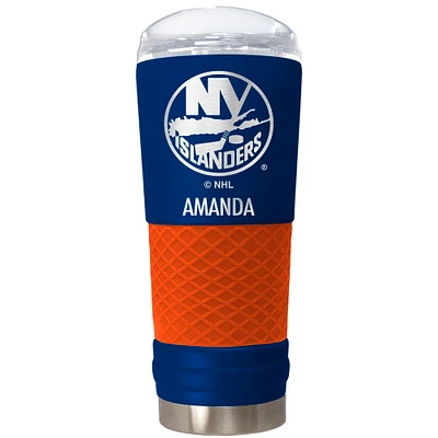 New York Islanders 24oz. Personalized Team Color Draft Tumbler