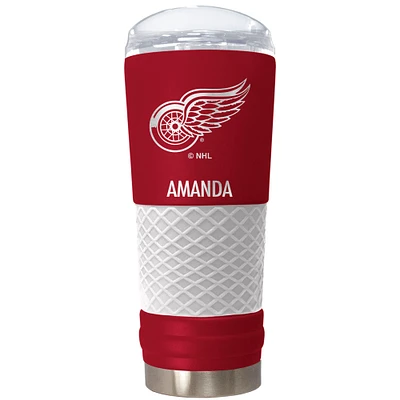 Detroit Red Wings 24oz. Personalized Team Color Draft Tumbler