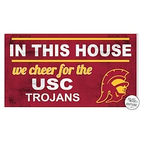 USC Trojans 11'' x 20'' Indoor/Outdoor In This House Sign