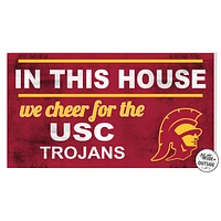 USC Trojans 11'' x 20'' Indoor/Outdoor In This House Sign