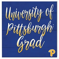 Pitt Panthers 10'' x 10'' Grad Plaque