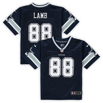 Preschool Nike CeeDee Lamb Navy Dallas Cowboys Game Jersey