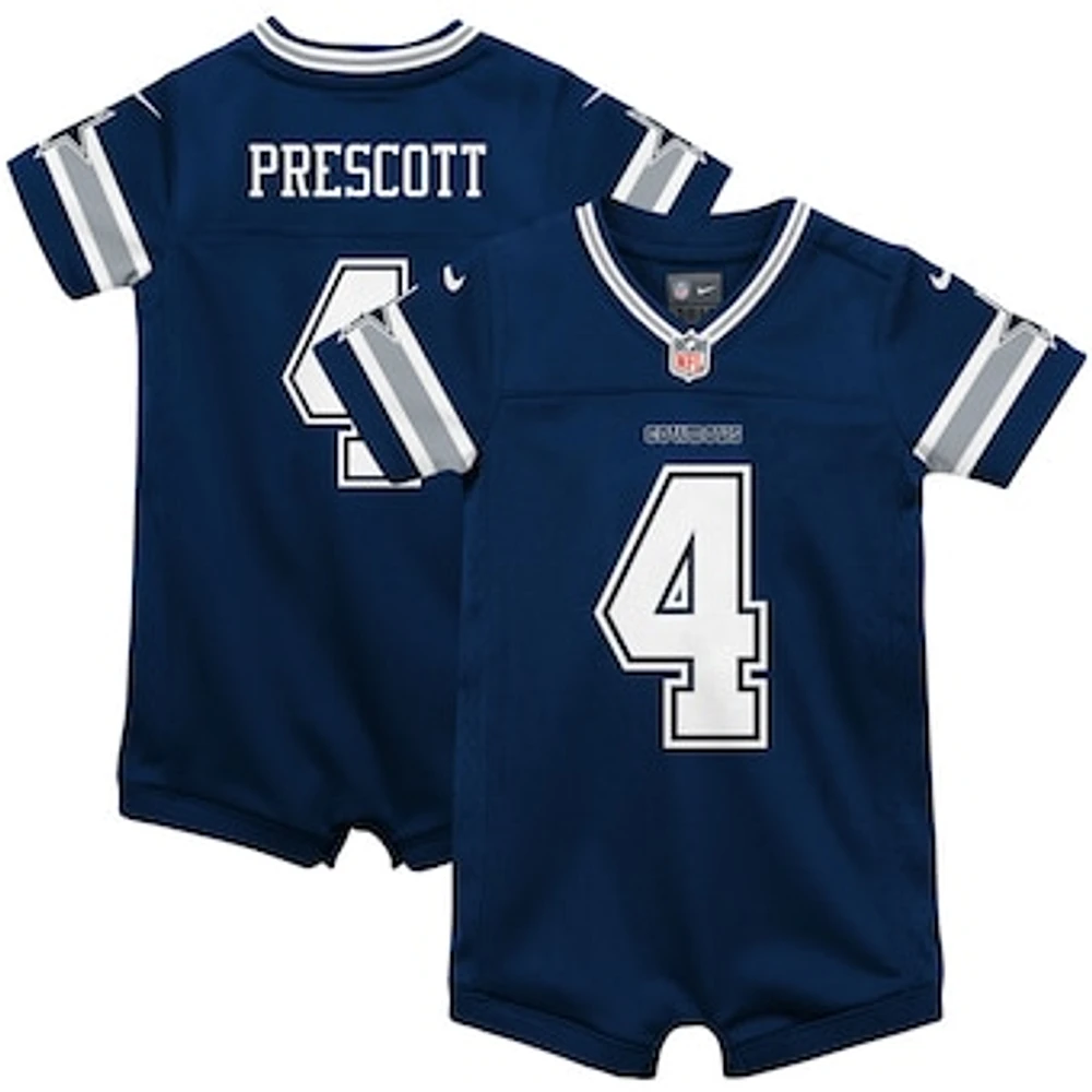 Infant Nike Dak Prescott Navy Dallas Cowboys Game Jersey Romper