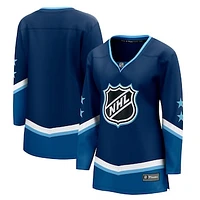 Women's Fanatics Blue 2022 NHL All-Star Game Western Conference Breakaway Jersey