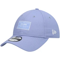 Men's New Era Lavender Ireland National Team Wordmark Patch 9TWENTY Adjustable Hat