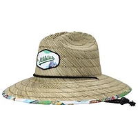 Men's Reyn Spooner Athletics Logo Straw Hat