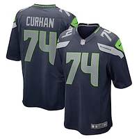 Men's Nike Jake Curhan College Navy Seattle Seahawks Game Jersey