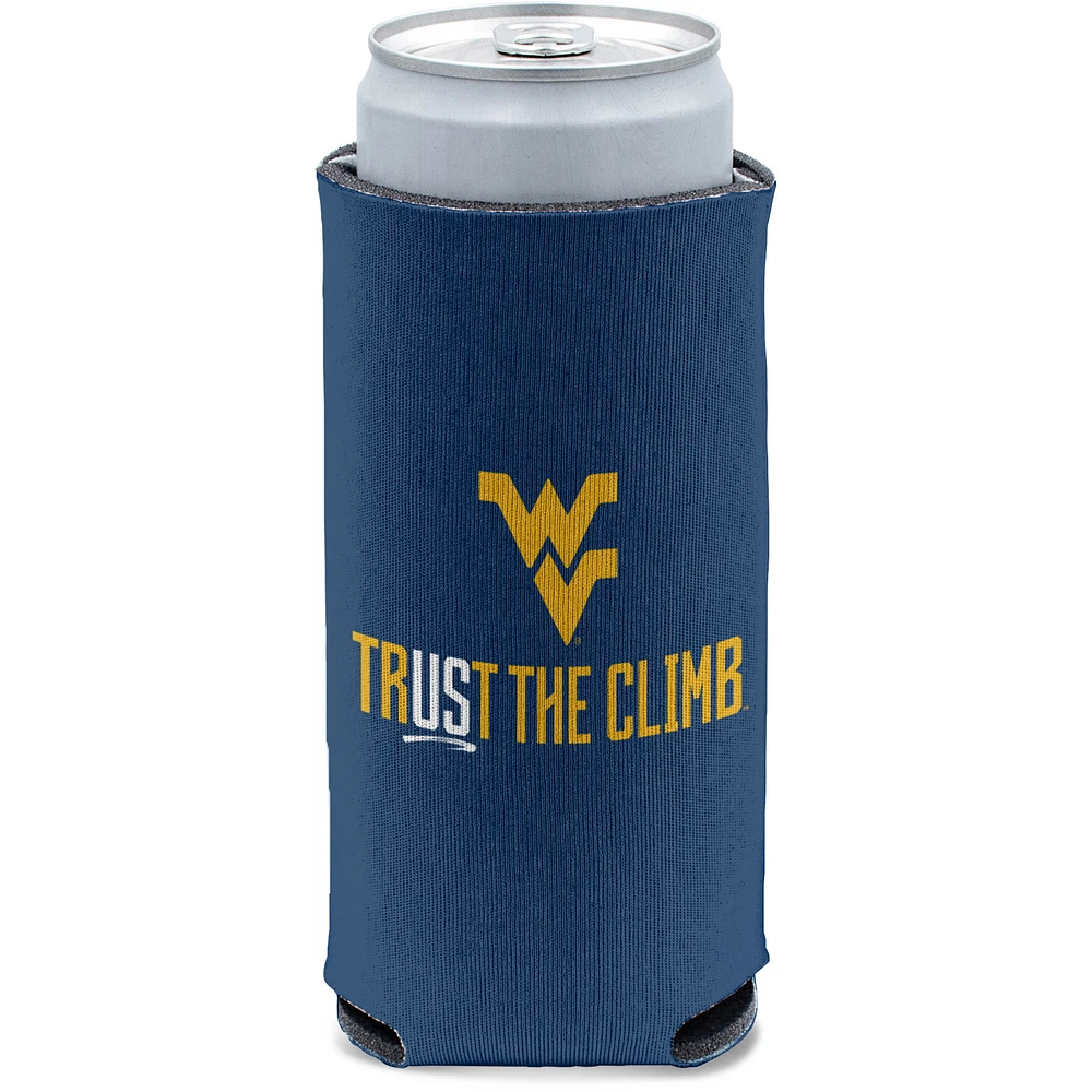 WinCraft West Virginia Mountaineers 12oz. Trust the Climb Double-Sided Slim Can Cooler