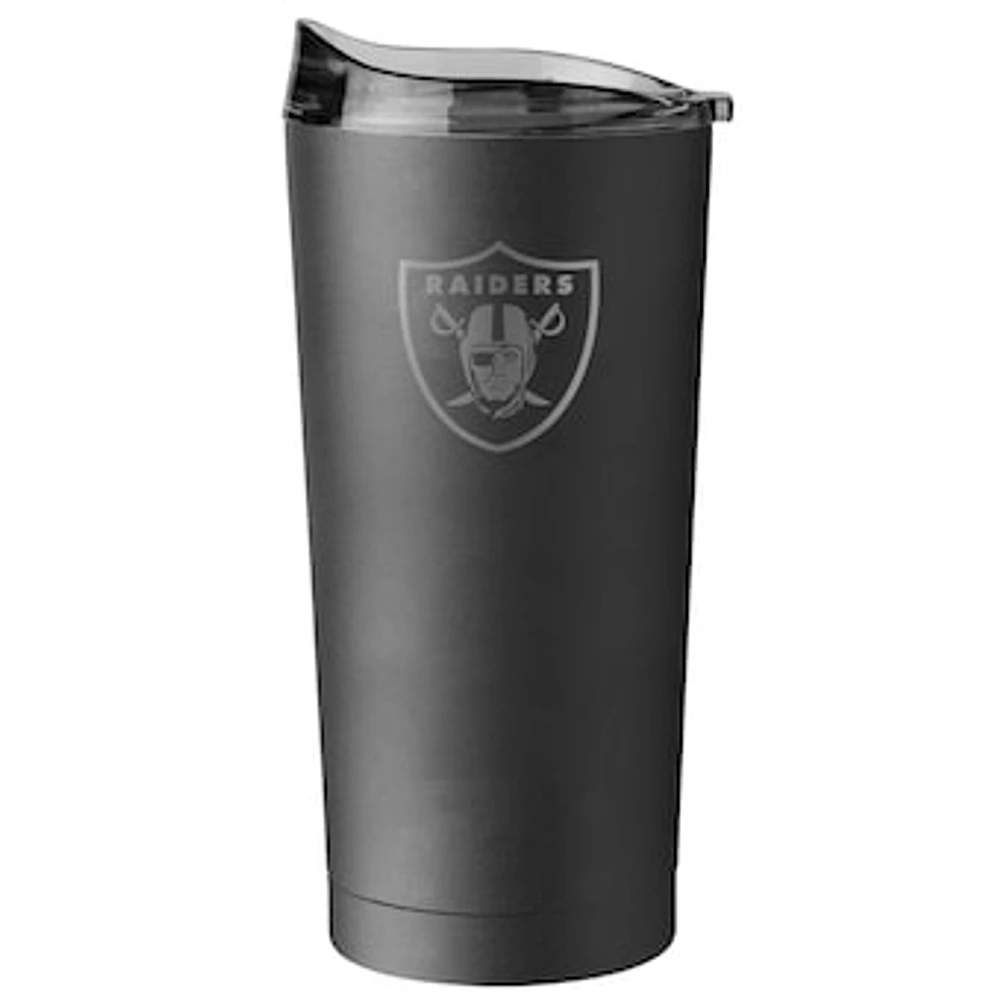 Las Vegas Raiders 20oz. Black Stainless Steel Team Tumbler