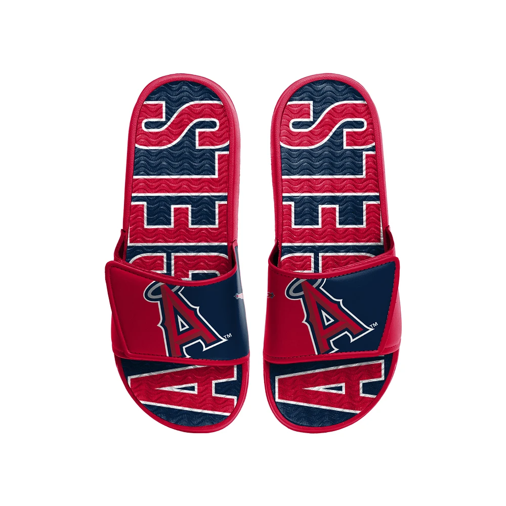 Men's FOCO Los Angeles Angels Logo Gel Slide Sandals