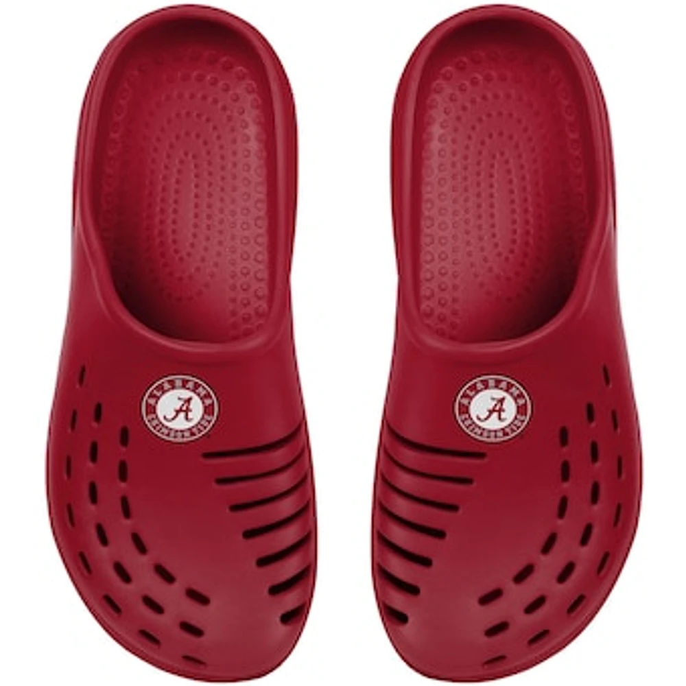 Youth FOCO Crimson Alabama Crimson Tide Sunny Day Clogs