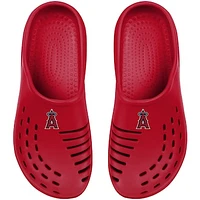 Youth FOCO Red Los Angeles Angels Sunny Day Clogs