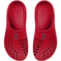 Youth FOCO Red Los Angeles Angels Sunny Day Clogs