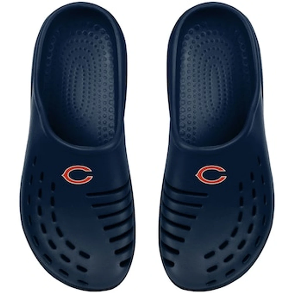 Youth FOCO Navy Chicago Bears Sunny Day Clogs