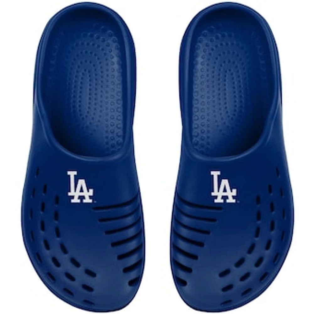 Youth FOCO Royal Los Angeles Dodgers Sunny Day Clogs