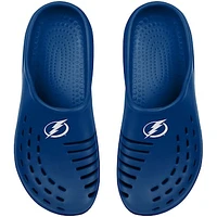 Youth FOCO Blue Tampa Bay Lightning Sunny Day Clogs