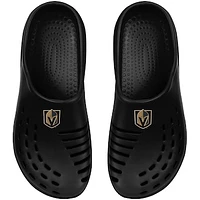 Youth FOCO Black Vegas Golden Knights Sunny Day Clogs