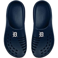 Youth FOCO Navy Detroit Tigers Sunny Day Clogs