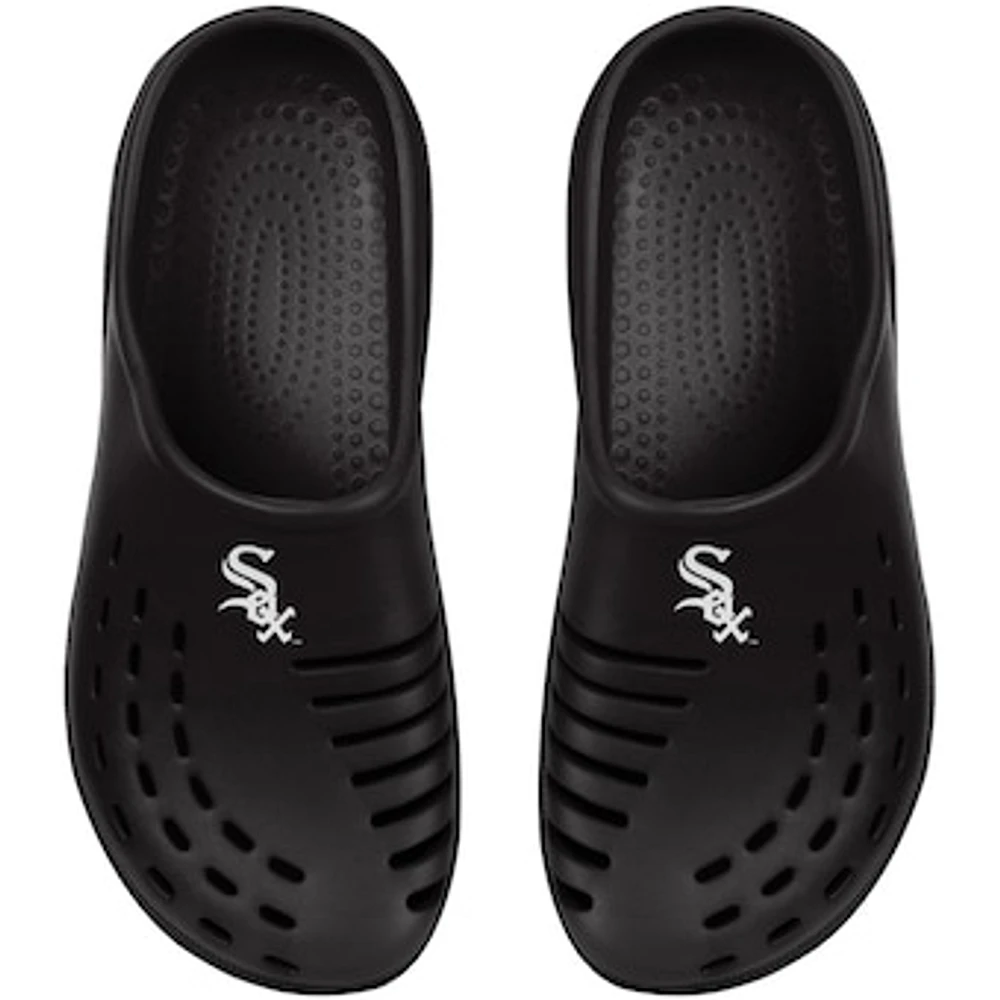 Youth FOCO Black Chicago White Sox Sunny Day Clogs