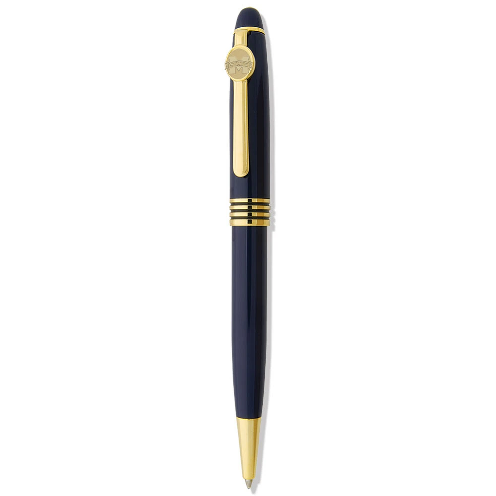 Navy Mississippi State Bulldogs Ballpoint Pen
