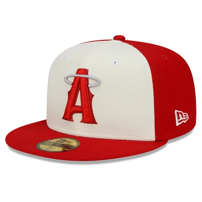 Men's New Era Red Los Angeles Angels