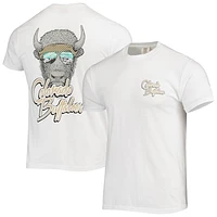 Men's White Colorado Buffaloes Mascot Bandana T-Shirt