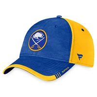 Men's Fanatics Royal/Gold Buffalo Sabres Authentic Pro Rink Camo Flex Hat