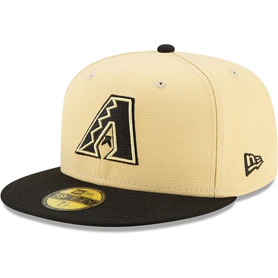 Men's New Era Sand/Black Arizona Diamondbacks City Connect - 59FIFTY Fitted Hat